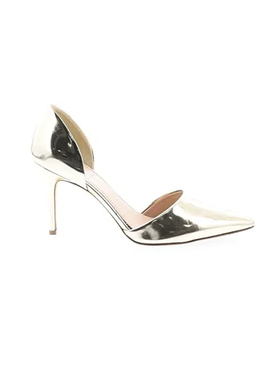 Pre-owned Jcrew Heels In Gold