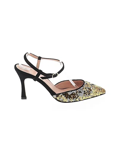 Pre-owned Jcrew Heels In Gold