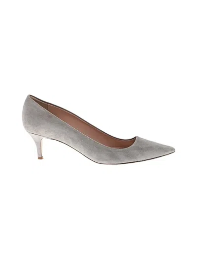 Pre-owned Jcrew Heels In Gray
