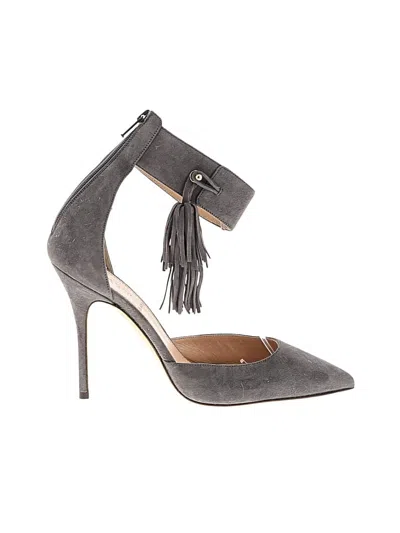 Pre-owned Jcrew Heels In Gray
