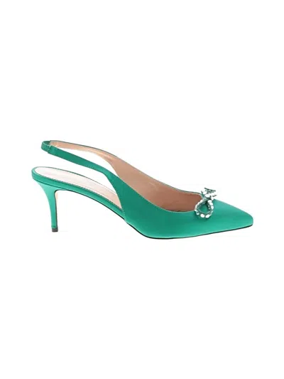 Pre-owned Jcrew Heels In Green