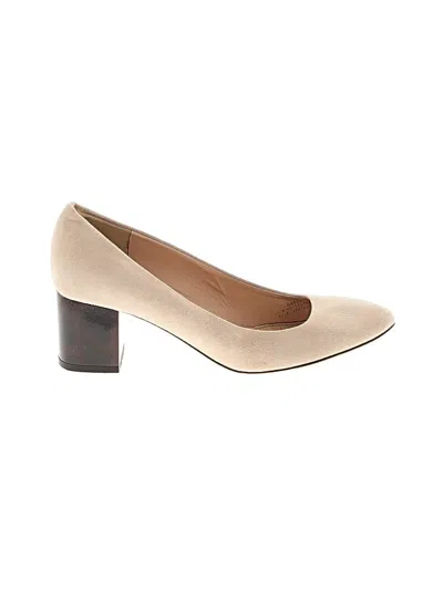 Pre-owned Jcrew Heels In Ivory