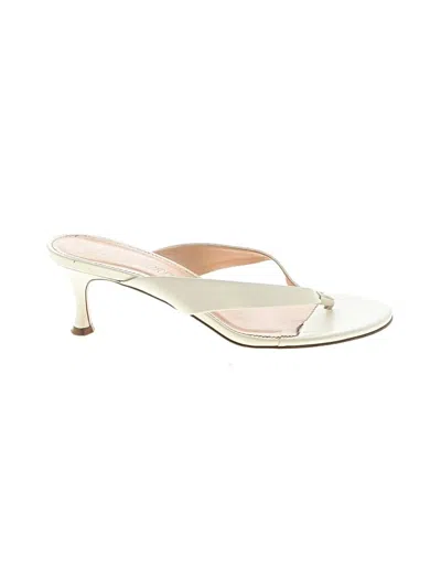 Pre-owned Jcrew Heels In Ivory