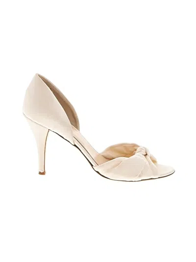 Pre-owned Jcrew Heels In Ivory