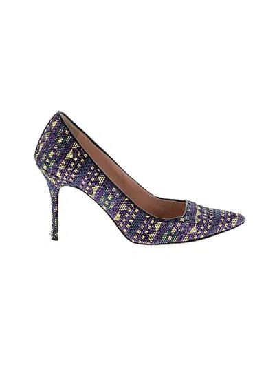 Pre-owned Jcrew Heels In Purple