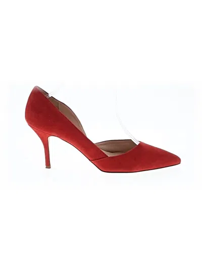 Pre-owned Jcrew Heels In Red
