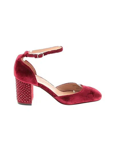 Pre-owned Jcrew Heels In Red