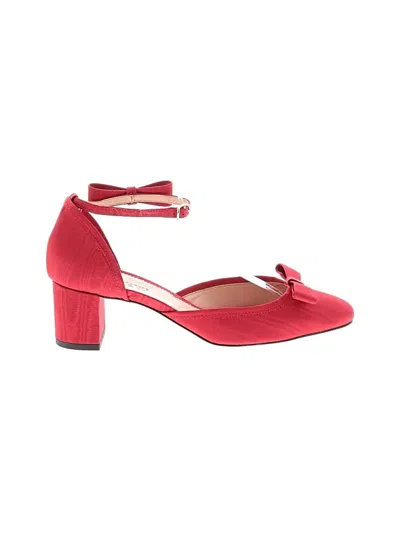 Pre-owned Jcrew Heels In Red
