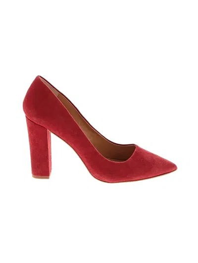 Pre-owned Jcrew Heels In Red