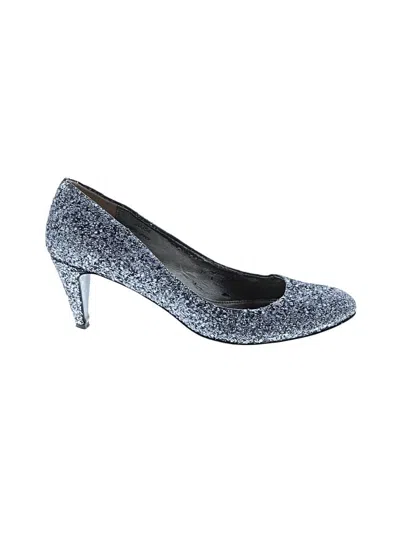 Pre-owned Jcrew Heels In Silver
