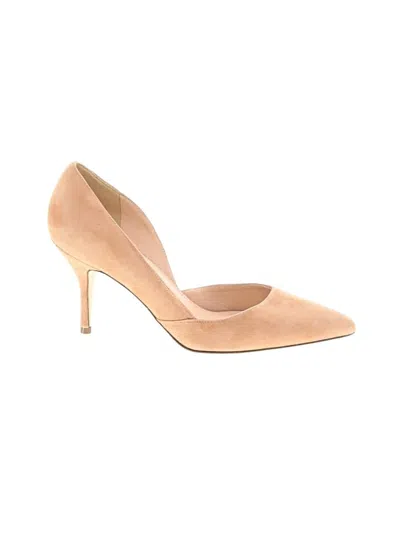 Pre-owned Jcrew Heels In Tan