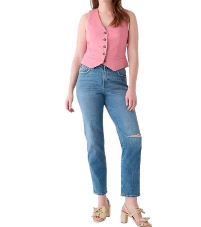 Jcrew High-rise '90s Classic Straight Jean In Rouses Wash In Blue