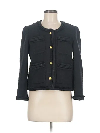 Pre-owned Jcrew Jacket In Black