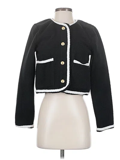 Pre-owned Jcrew Jacket In Black