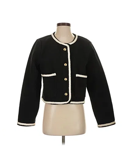 Pre-owned Jcrew Jacket In Black