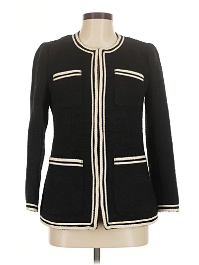 Pre-owned Jcrew Jacket In Black