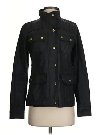 Pre-owned Jcrew Jacket In Black