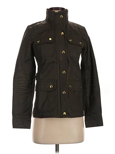 Pre-owned Jcrew Jacket In Black