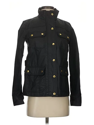 Pre-owned Jcrew Jacket In Black