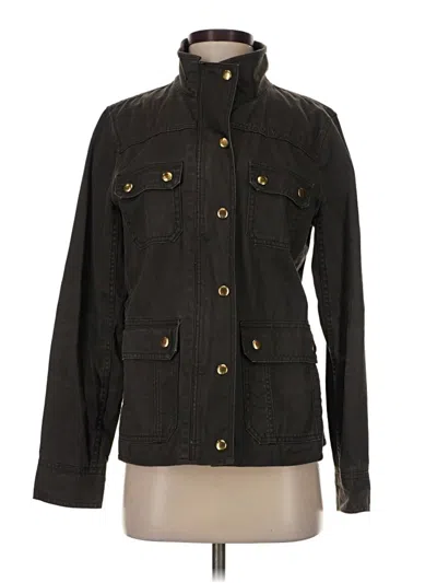 Pre-owned Jcrew Jacket In Black