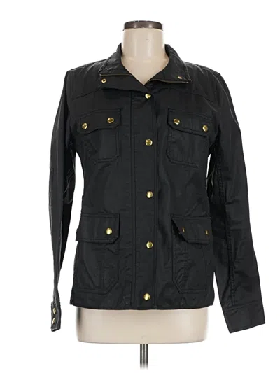 Pre-owned Jcrew Jacket In Black