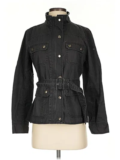 Pre-owned Jcrew Jacket In Black