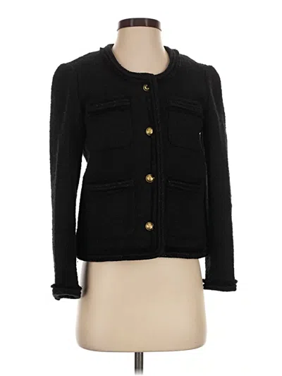Pre-owned Jcrew Jacket In Black