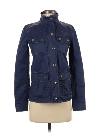 Pre-owned Jcrew Jacket In Blue