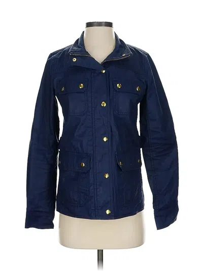 Pre-owned Jcrew Jacket In Blue