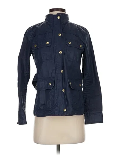 Pre-owned Jcrew Jacket In Blue