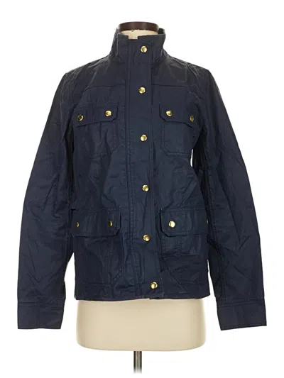 Pre-owned Jcrew Jacket In Blue