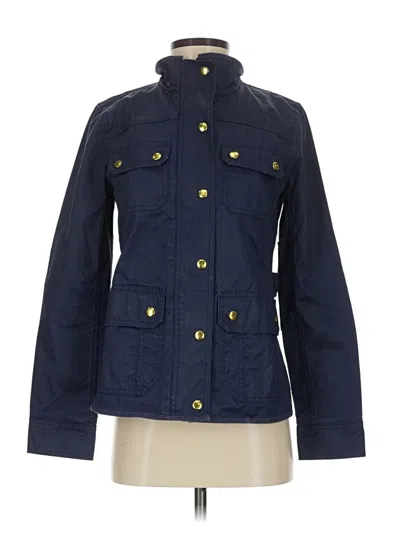 Pre-owned Jcrew Jacket In Blue