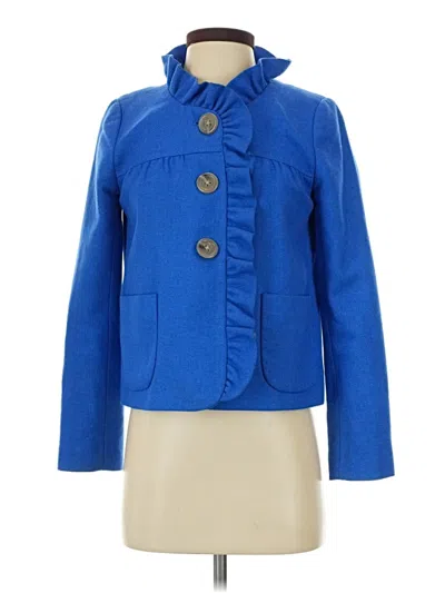 Pre-owned Jcrew Jacket In Blue