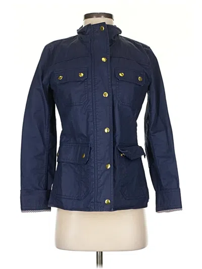 Pre-owned Jcrew Jacket In Blue