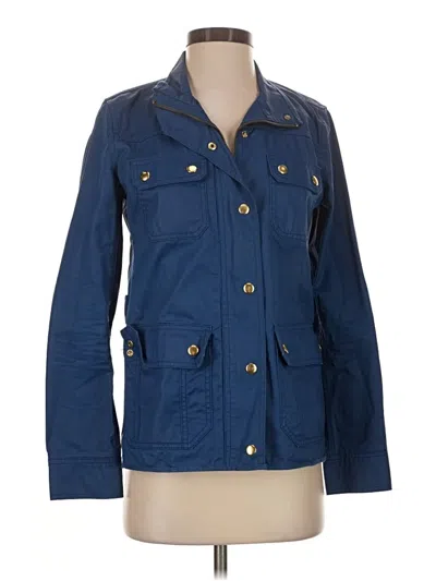 Pre-owned Jcrew Jacket In Blue