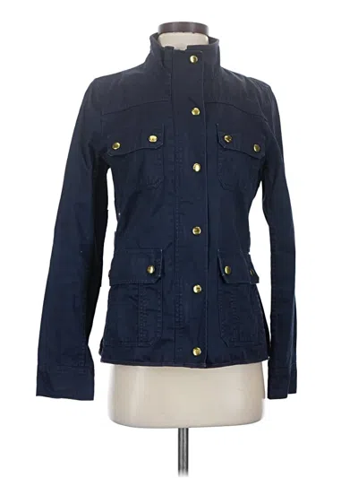 Pre-owned Jcrew Jacket In Blue