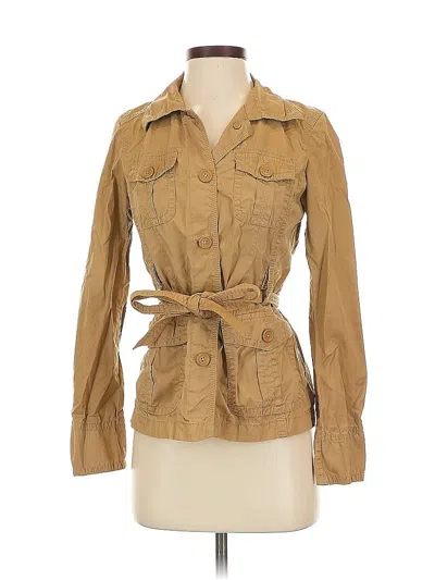 Pre-owned Jcrew Jacket In Brown
