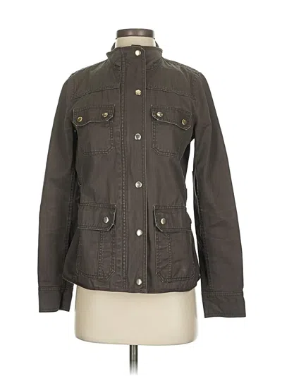 Pre-owned Jcrew Jacket In Brown