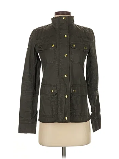 Pre-owned Jcrew Jacket In Brown