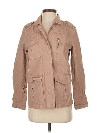 Pre-owned Jcrew Jacket In Brown
