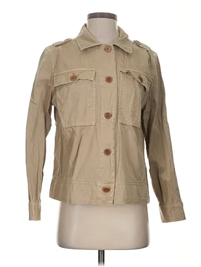 Pre-owned Jcrew Jacket In Brown