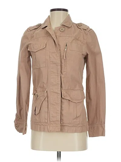 Pre-owned Jcrew Jacket In Brown