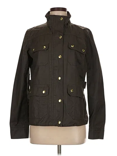 Pre-owned Jcrew Jacket In Brown