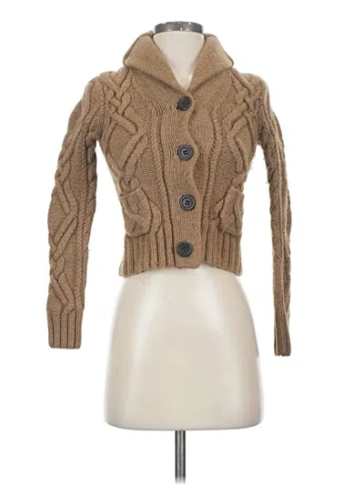 Pre-owned Jcrew Jacket In Brown