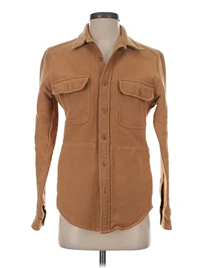 Pre-owned Jcrew Jacket In Brown