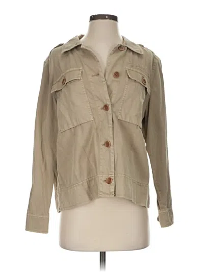 Pre-owned Jcrew Jacket In Brown