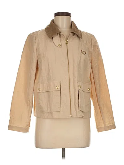 Pre-owned Jcrew Jacket In Brown