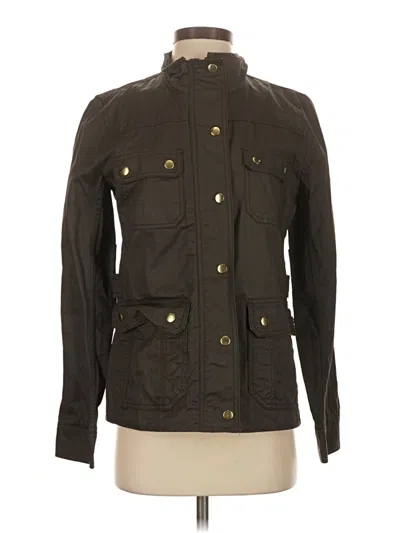 Pre-owned Jcrew Jacket In Brown