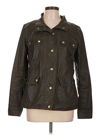 Pre-owned Jcrew Jacket In Brown