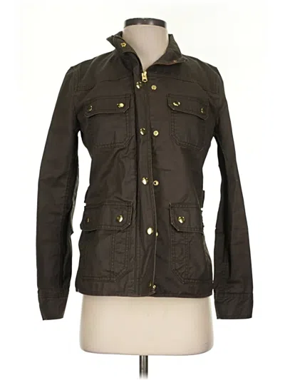 Pre-owned Jcrew Jacket In Brown